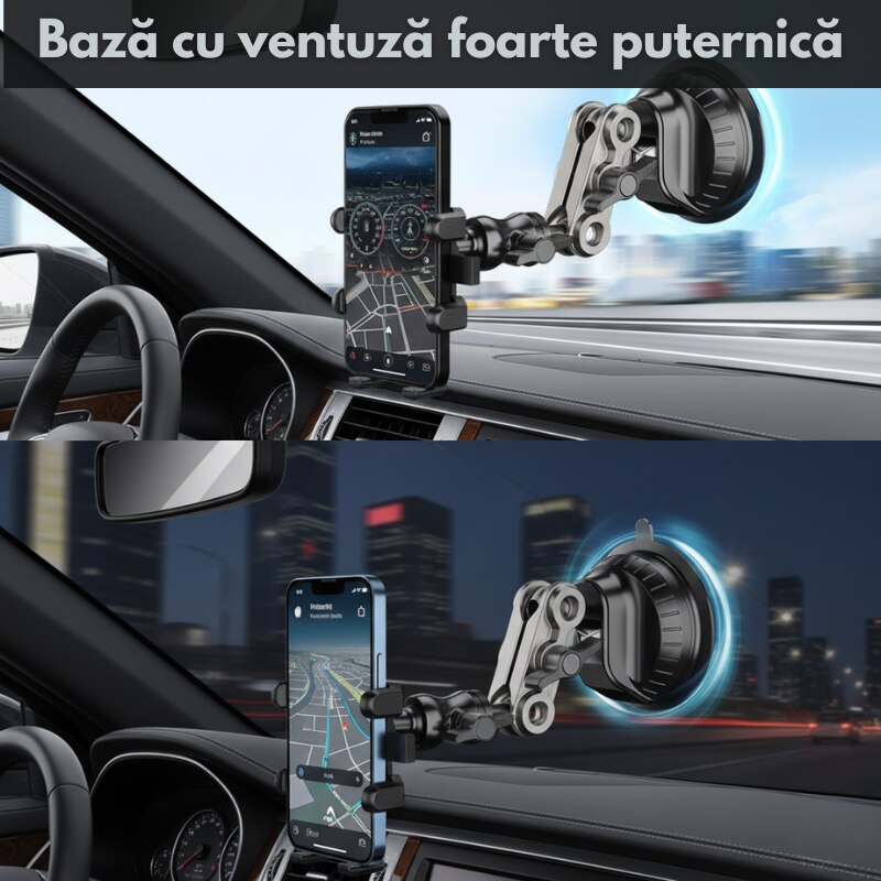 Suport auto Briftera articulatie sferica 360