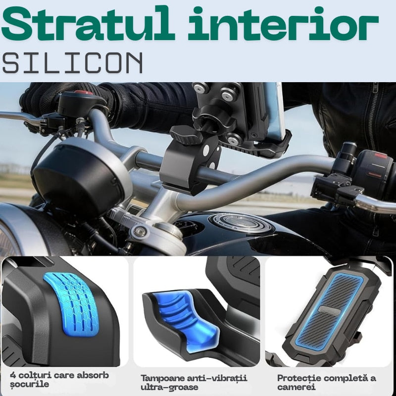Suport telefon Briftera sistem blocare rapida